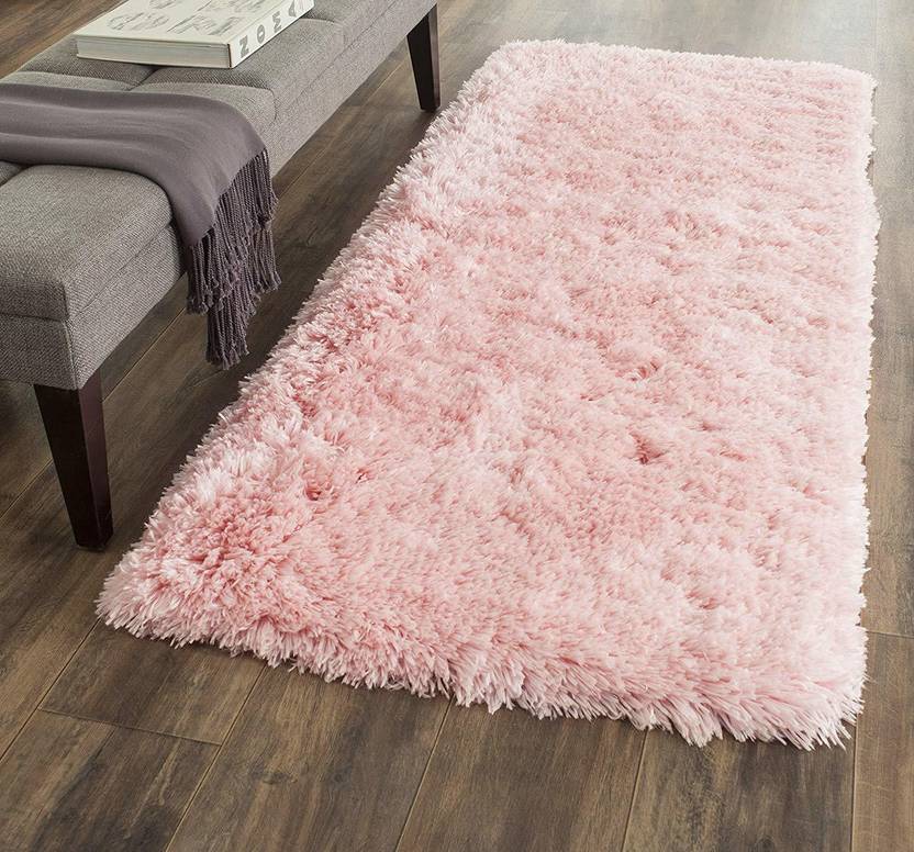 Genius Decors Pink PP (Polypropylene) Carpet Buy Genius Decors Pink