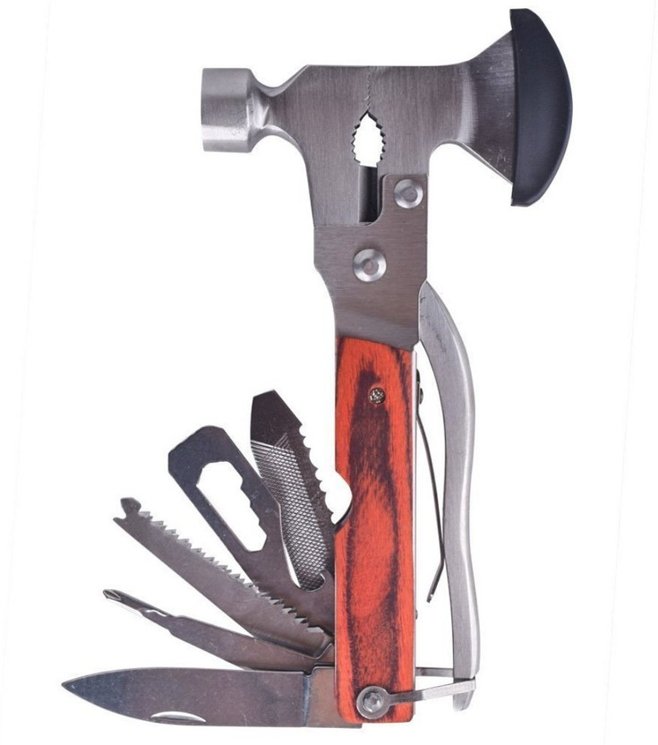 DIY Crafts D2236 Multi Utility Plier(16 Tools, Multicolor)