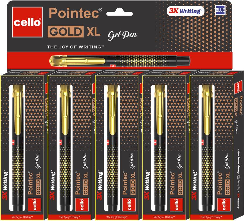 Cello Pointec Gold XL Gel Pen Buy Cello Pointec Gold XL Gel Pen Gel