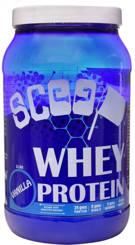 Scoop Whey Protein Powder 2lbs - Vanilla Whey Protein Price in India ...