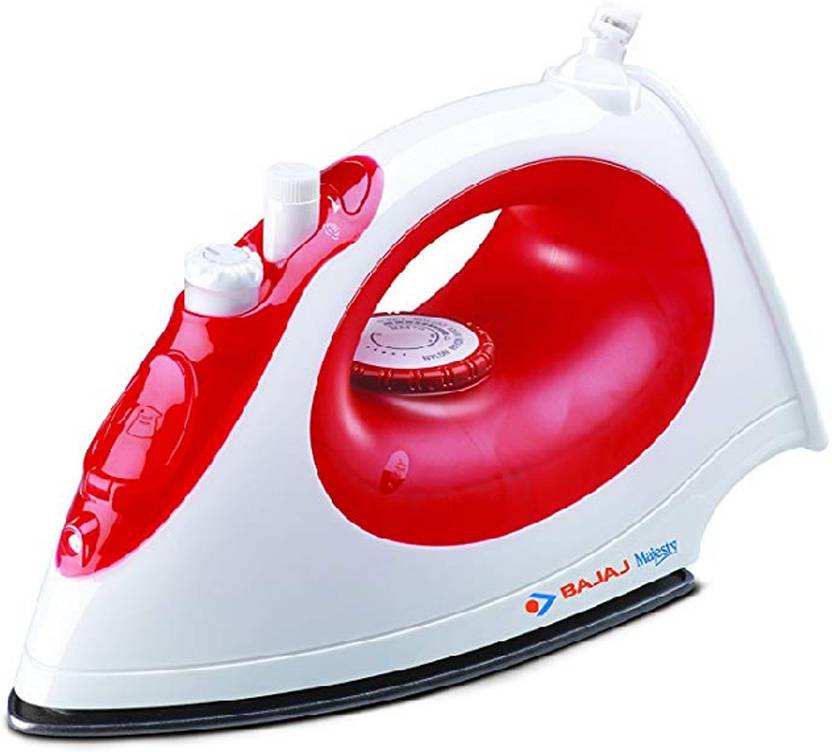 BAJAJ Majesty MX15 1200Watt Steam Iron (Red/White) 1200 W Steam Iron