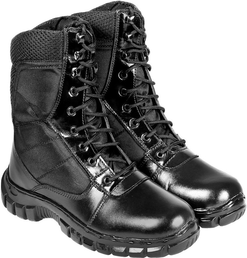 Black boots flipkart Sale