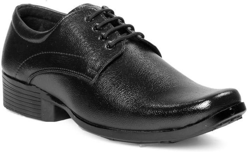 Global Rich Black Mens Formal Shoes 