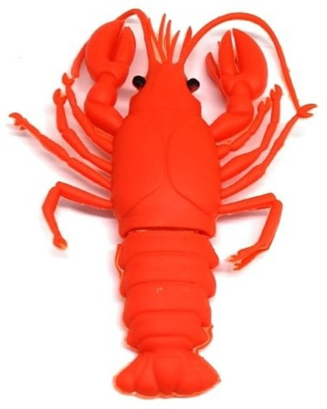 PANKREETI PKT656 Cute Shrimp 32 GB Pen Drive Compatible with Netbook, Gaming Console, Desktop Computer, Television, Audio Player, Laptop USB 2.0 Rubber Case(Multicolor)