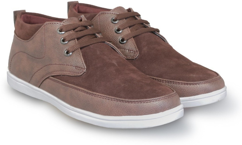 Stylish Casual Sneaker Brown Shoes 