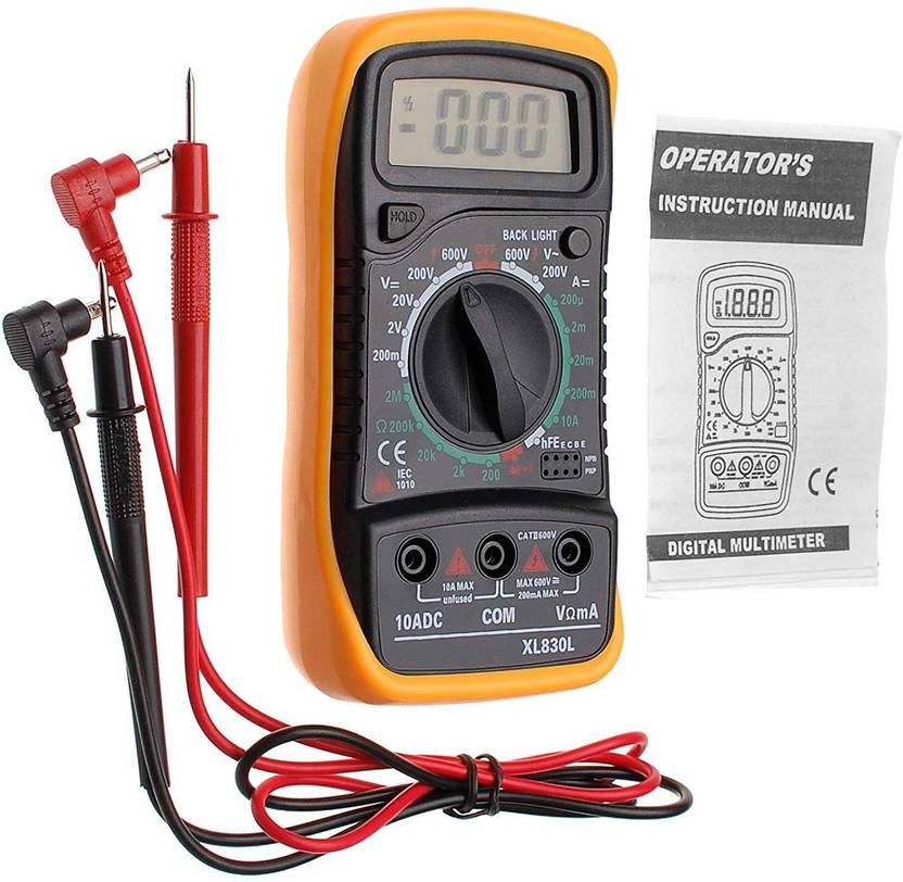 Techtest Digital Multimeter XL830L , AC/DC, Current , Voltage
