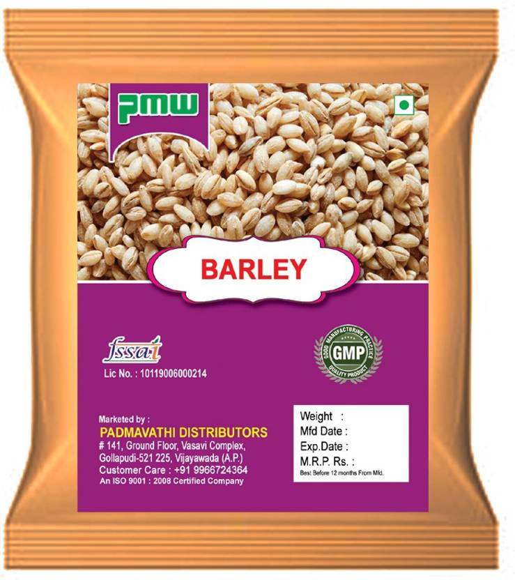 PMW Barley Powder High Quality Whole Hulled Barley Grains 100 g