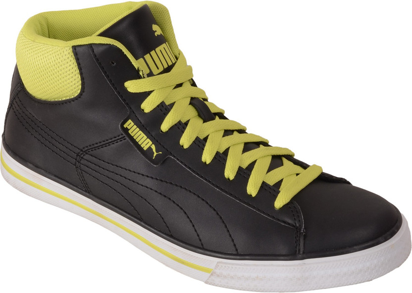 PUMA Puma Men Black Yellow Sneakers 