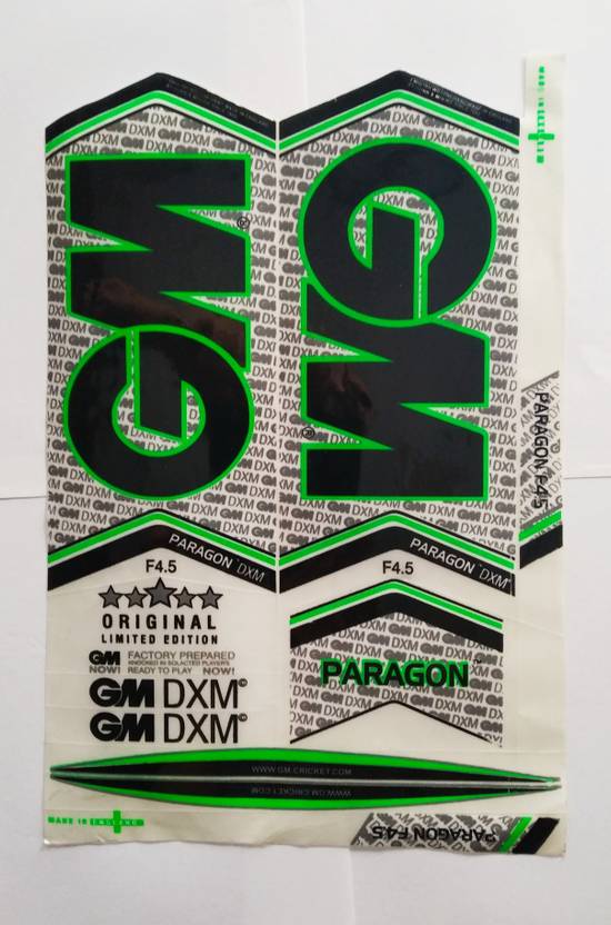 GM PARAGON 4.5 Bat Sticker Buy GM PARAGON 4.5 Bat Sticker Online at
