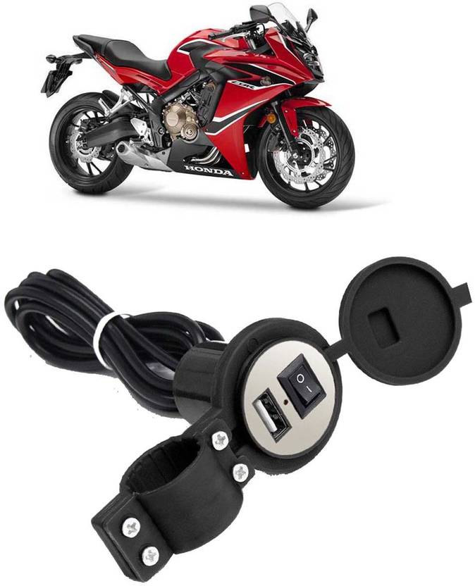 ACTOVISH Motorcycle USB Charger Bike USB Mobile Phone Power Charger Adapter Switch Waterproof