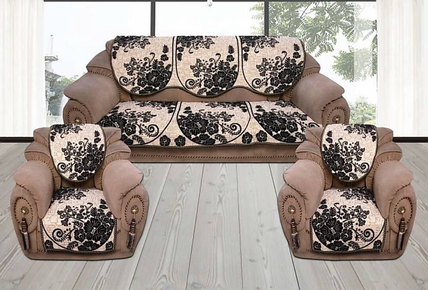 KESHAV FAB Rayon Sofa Cover Price in India Buy KESHAV FAB Rayon Sofa