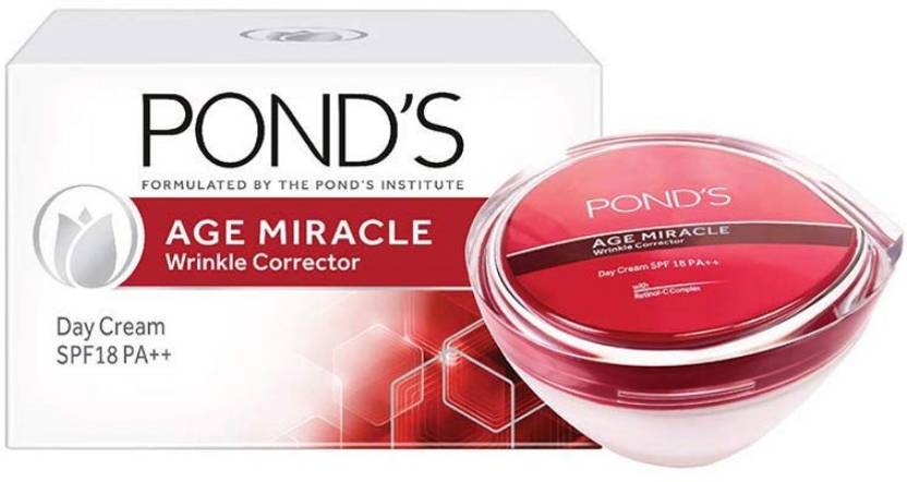 PONDS Age Miracle Wrinkle Corrector Day Cream SPF 18 PA++