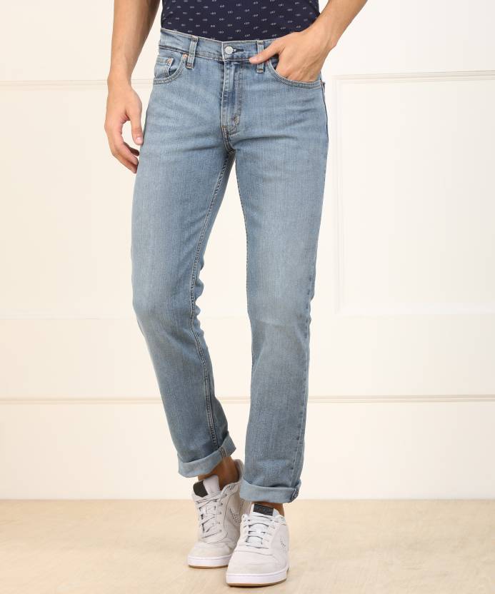 LEVI'S 501 Slim Men Blue Jeans - Buy LEVI'S 501 Slim Men Blue Jeans Online  at Best Prices in India 