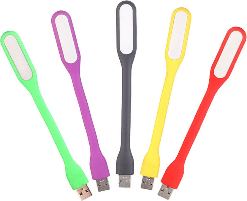 Flipkart SmartBuy (Pack of 5) Flexible, Portable USB Led Light(Multicolor)
