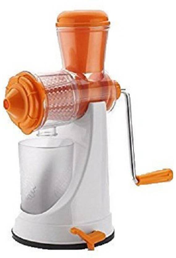 Nuestra Plastic Hand Juicer Fruit & Vegetable Juicer with Waste