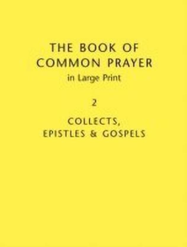 Book Of Common Prayer Large Print Edition Cp800 Volume 2 Buy Book