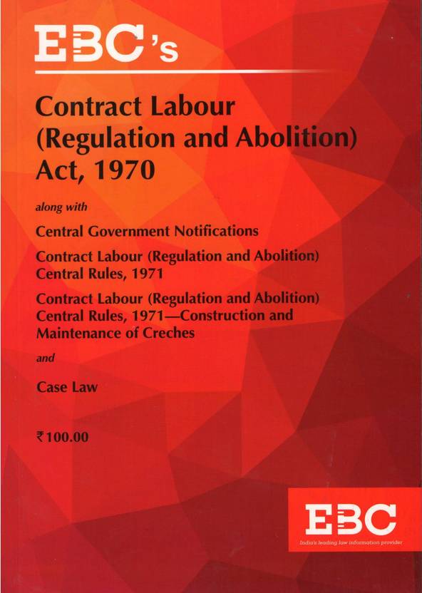 Contract Labour Regulation And Abolition Act 1970 Buy Contract