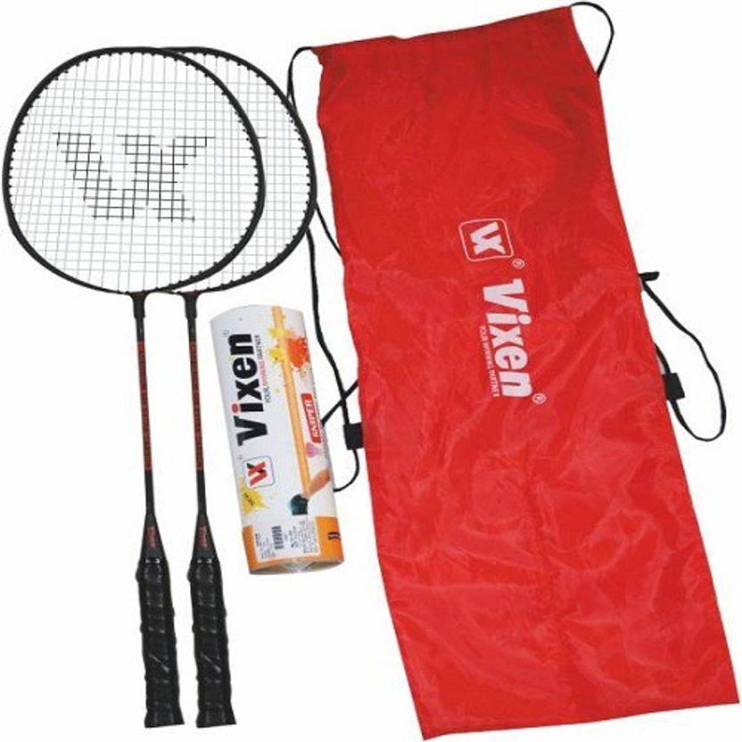 Vixen Badminton Racket Red Strung Badminton Racquet Buy Vixen
