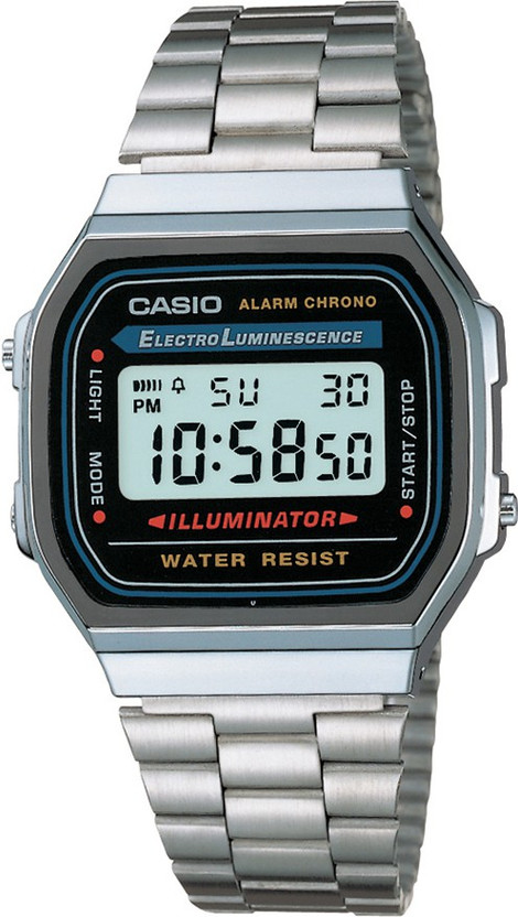 casio vintage metal watch