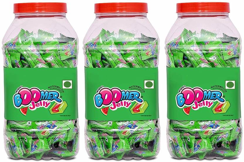 Boomer Jelly Chewing Gum Small Jar Watermelon Chewing Gum Price in
