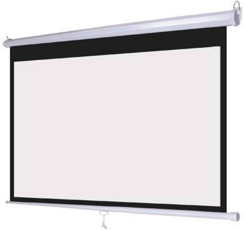 GadgetWagon 6 x4 feet 84 inch auto lock manual white projectpr screen