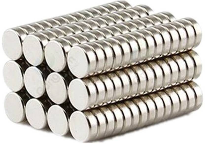 10 Pieces Of 6mm x 2mm Disc Shaped Strong Neodymium