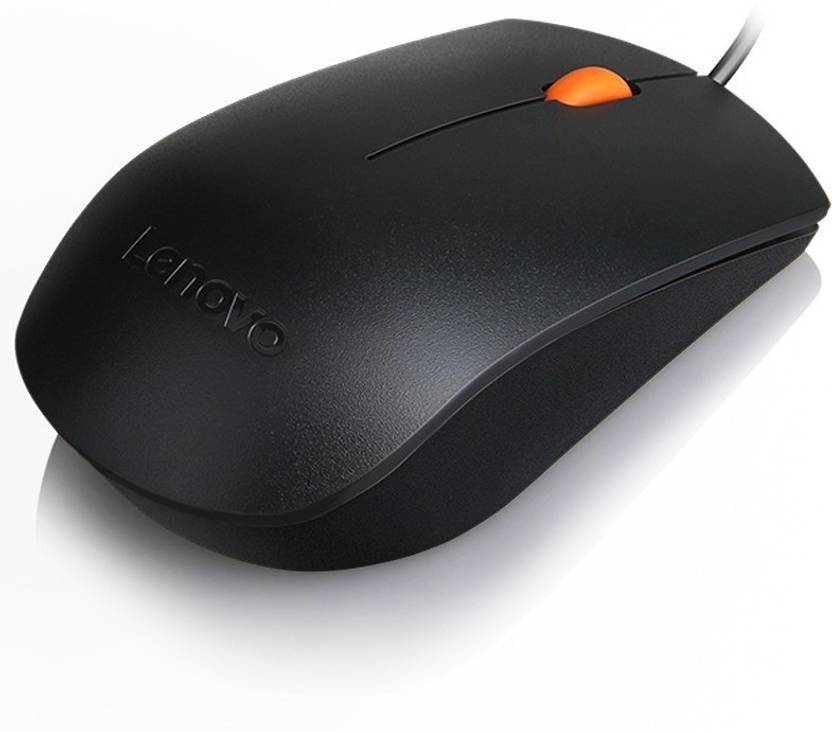 Lenovo KB MICE_BO 300 USB Mouse Wired Optical Mouse Lenovo