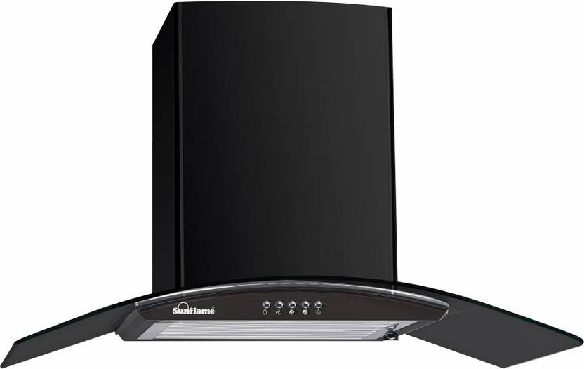 SUNFLAME CHIMNEY BELLA 60 CM WITH 2 BURNER DIAMOND Wall Mounted Chimney