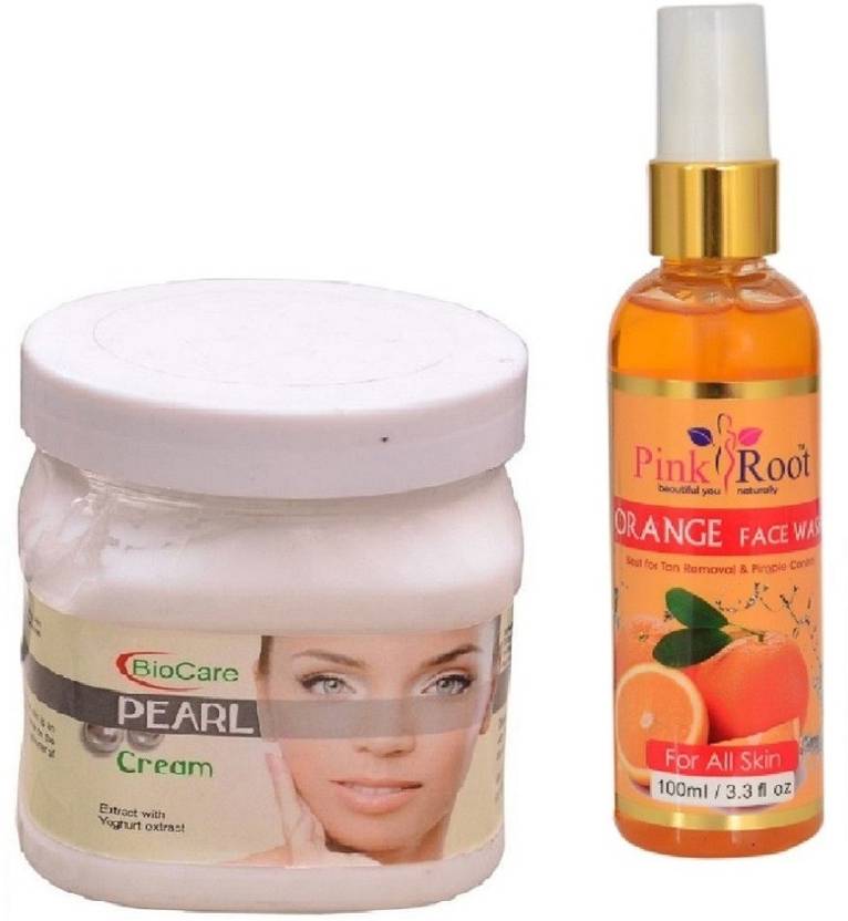 beauty villa orange face wash