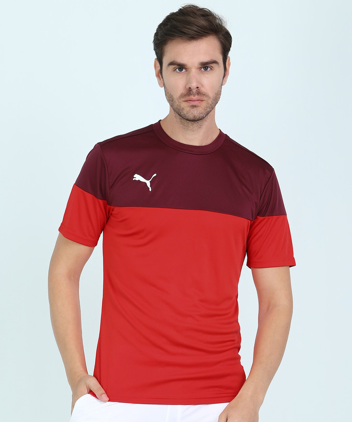 Burgundy puma t shirt Clearance
