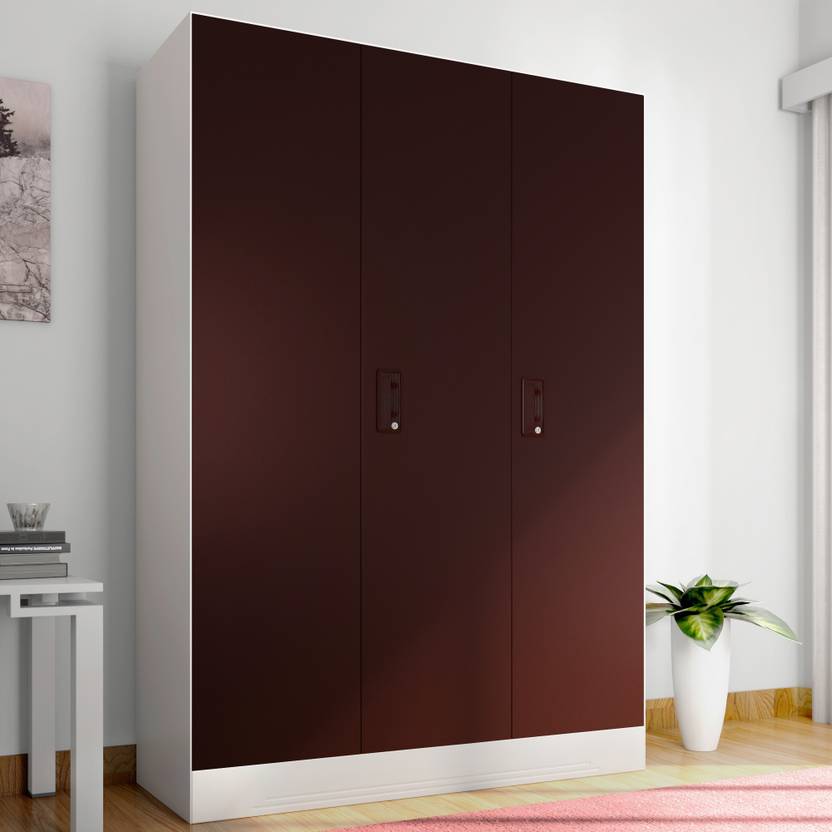 Godrej Interio Slimline 3 Door With Locker Metal Almirah Price in India