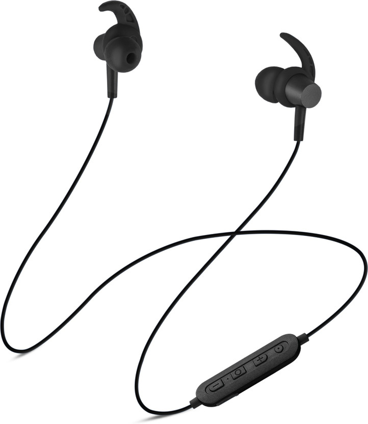 SoundLOGIC PLAY Voice Assistant Sport Earbuds Bluetooth(Black, In the Ear)