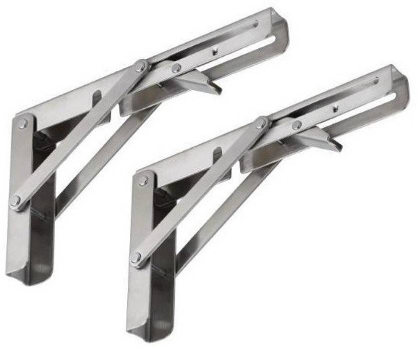 spider Stainless Steel Folding Brackets (2 Fold Bracket) Size 16 Inch