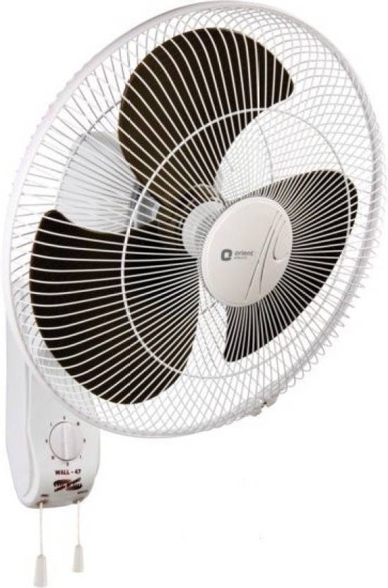 Orient Electric wall 47 high speed 400 mm 3 Blade Wall Fan Price in