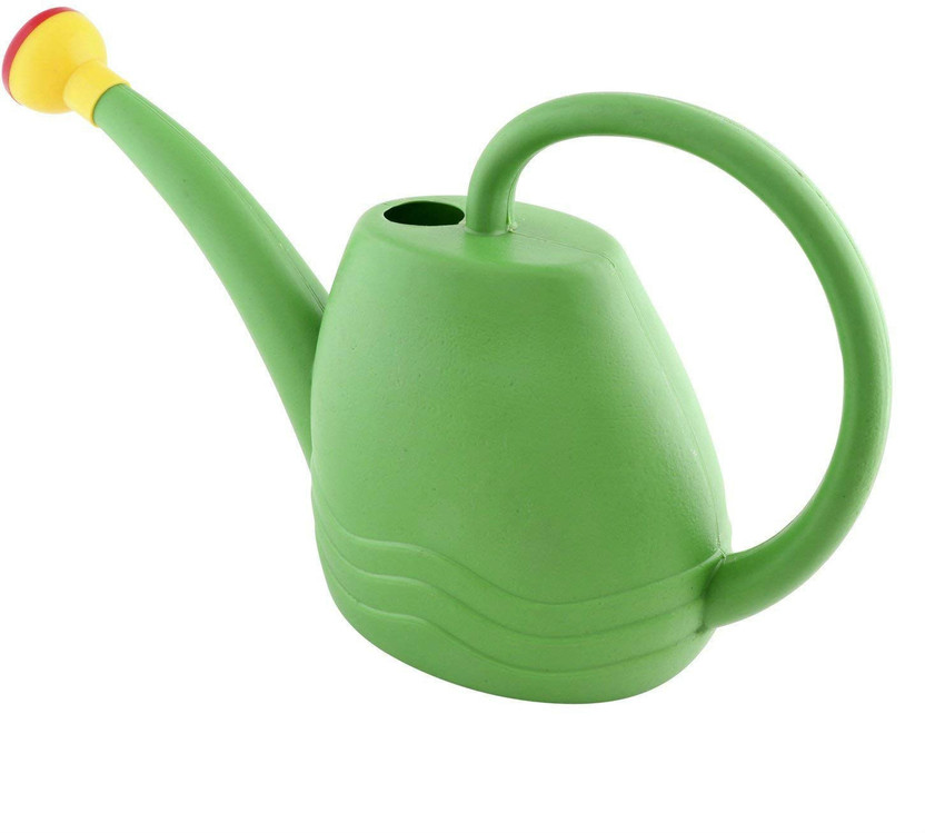 Zahuu Watering Can with Big Hose Pipe 1.8 L Water Cane(Green, Pack of 1)