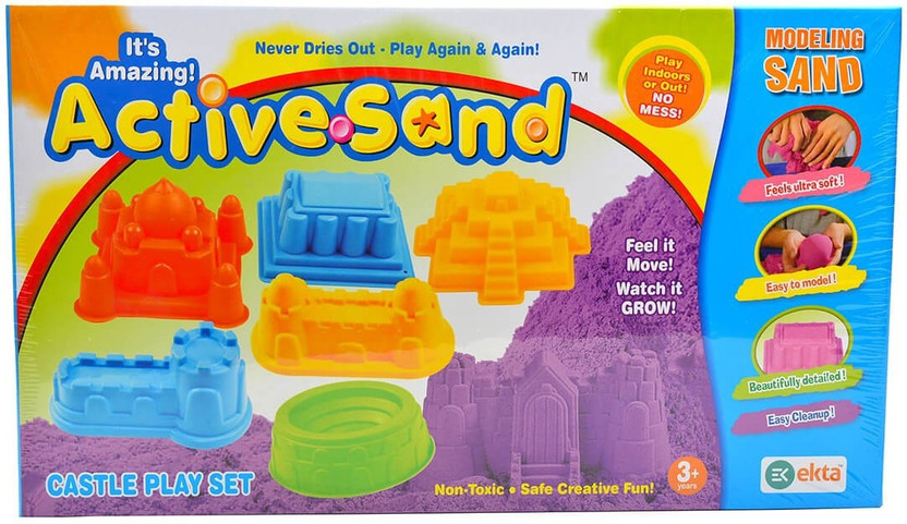 Ekta Active Sand (Castle Play Set)