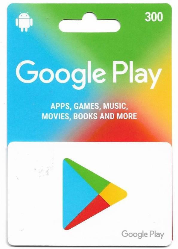 Google Play Card 300 for Android for Android Price in India Buy