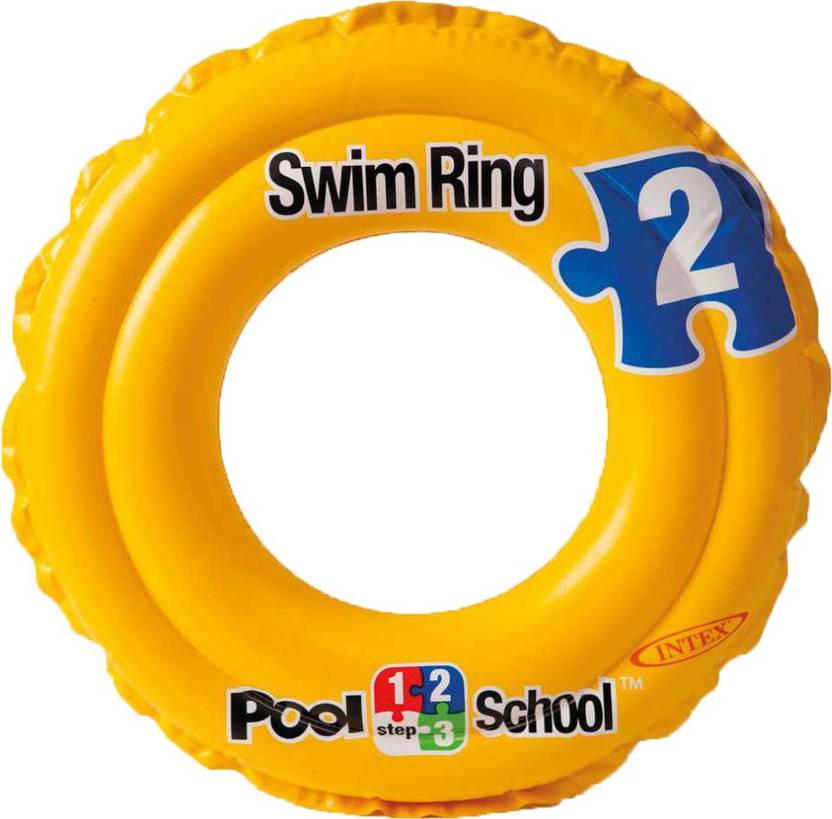 INTEX Pool School Step 2 Swim Ring Inflatable Swimming Safety Tube