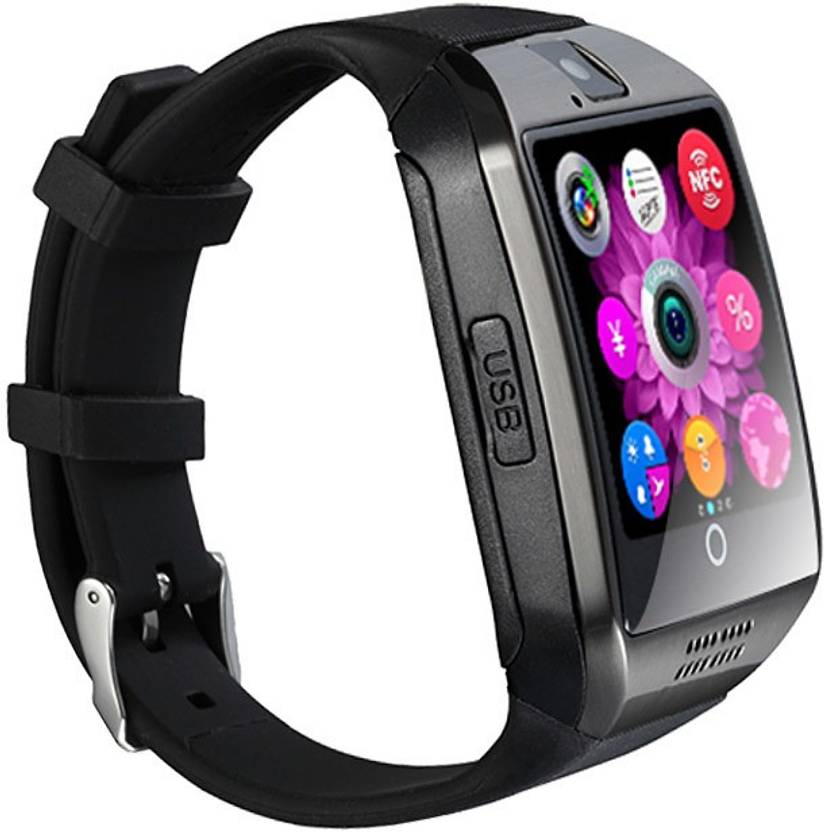 WONDERWORLD ®Smart Watch Q18S With Camera SMS MP3 Smartwatch Price in India - Buy WONDERWORLD