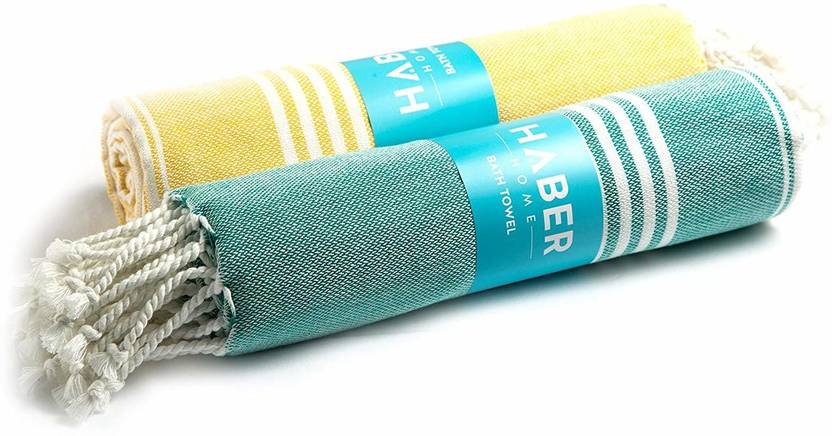 HABER Cotton 200 GSM Beach, Bath Towel - Buy HABER Cotton ...