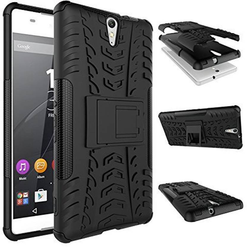 Empire Accessories Back Cover for Sony L1 Dazzle case with Kick stand