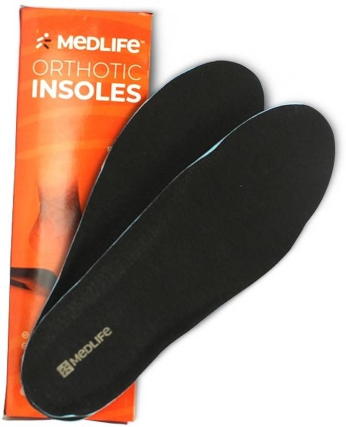 Medlife PU Orthopedic Insole PU Full Length Orthotic, Sports, Regular
