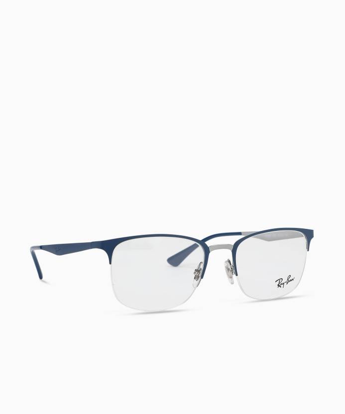 Buy Ray-Ban Half Rim Square Frame online at 