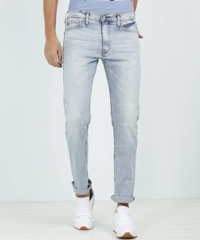 LEVI'S 501 Slim Men Blue Jeans - Buy LEVI'S 501 Slim Men Blue Jeans Online  at Best Prices in India 