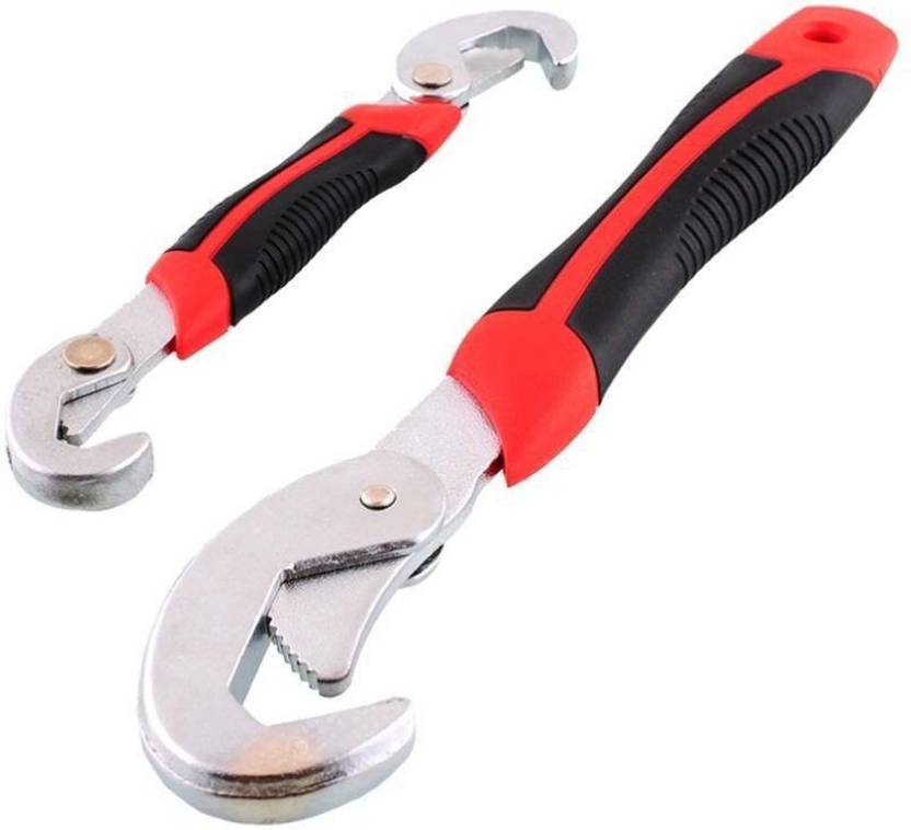 Aureum Adjustable Wrench Set Snap & Grip Double Sided Speed Wrench