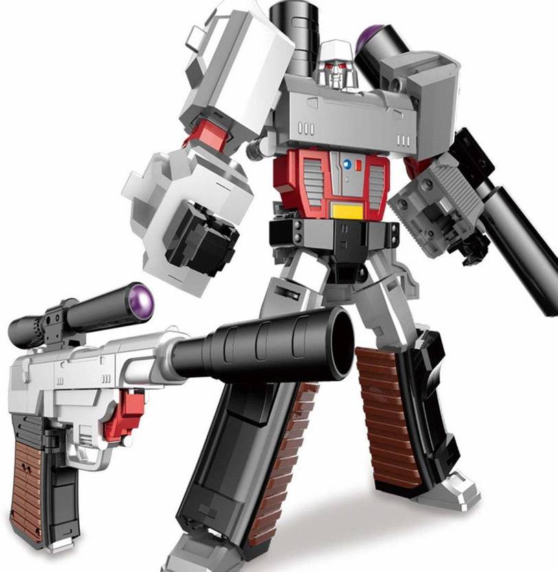 RVM Toys 2 in 1 Megatron Transformer to Pistol Gun Action Figure Robot