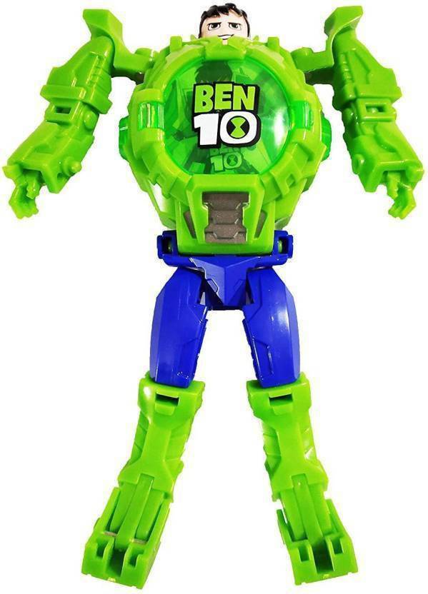 Amaze Sport Ben 10 Alien Force Hero watch Transformer Robot Toy Ben