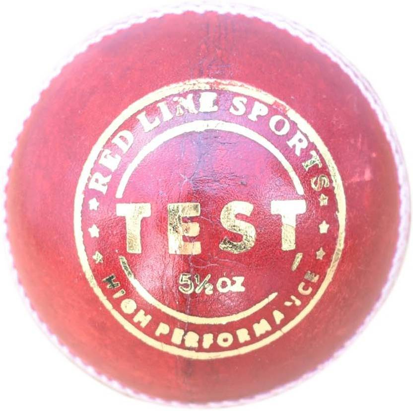 Red Line Sports RLS TEST LEATHER CRICKET BALL 4 PIECE (PACK OF 1
