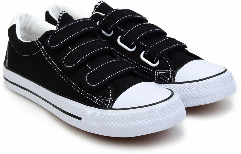 SPADE CLUB velcro Canvas Shoes For Men 