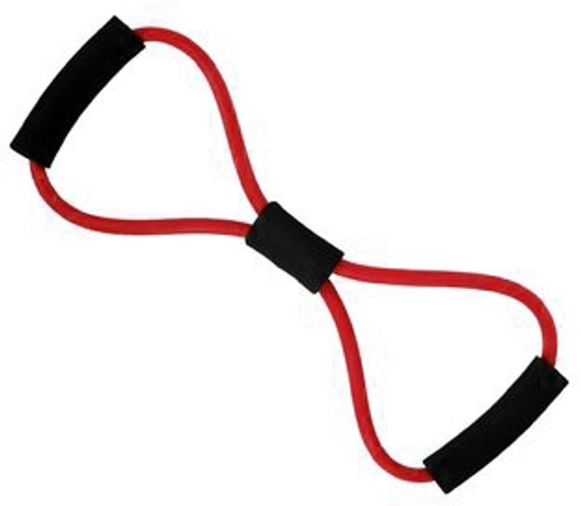 INSTAFIT Resistance Bands Fitness Muscle Workout Exercise Yoga Resistance Tube(Red)